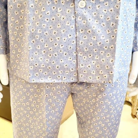 클로버나염 면 남자 파자마세트