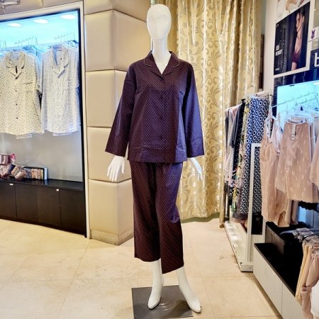 고급 면100수 여성 파자마세트