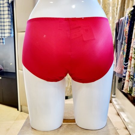 레드 CD컵 딜라잇패드브라 헴팬티세트