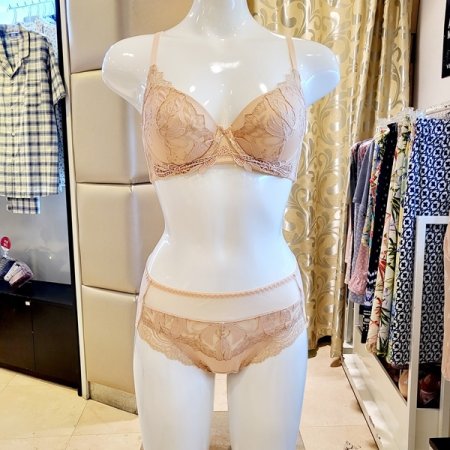 C컵D컵 패드브라 서포트팬티세트