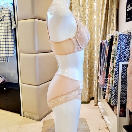 C컵D컵 패드브라 서포트팬티세트