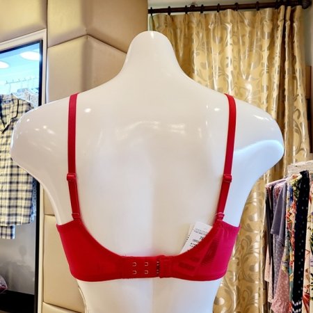 레드 딜라잇패드브라 레이스팬티세트