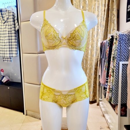 오르화 딜라잇패드브라 레이스팬티세트