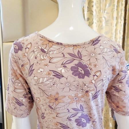 모달번아웃 나염 여성 반팔내복