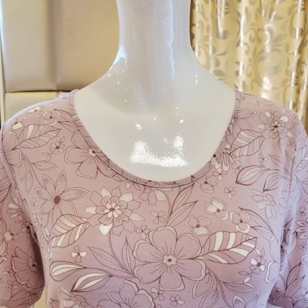 부드러운 모달번아웃 여성 반팔내복