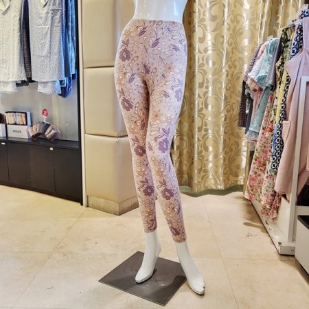 여성 부드러운 모달번아웃 내복바지