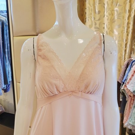 A라인 경량 쉬폰 풀슬립