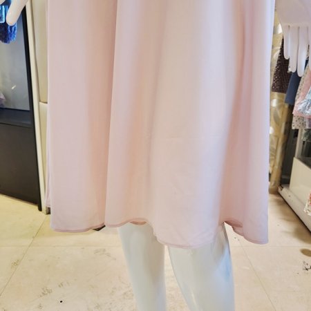 A라인 경량 쉬폰 풀슬립