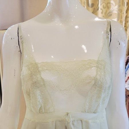 시스루 올오버레이스 풀슬립