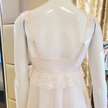 러블리 시스루 망사 숏 슬립