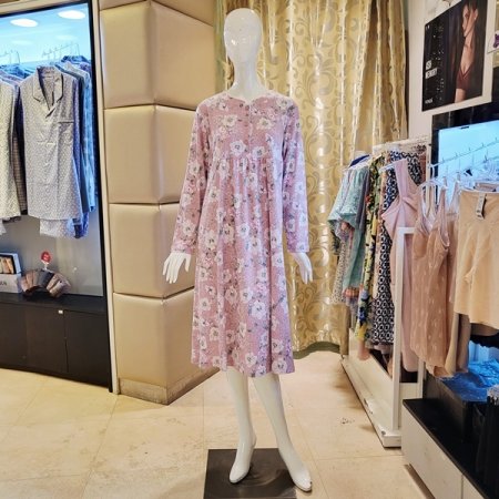 화사한 꽃프린트 모달폴리 원피스홈웨어