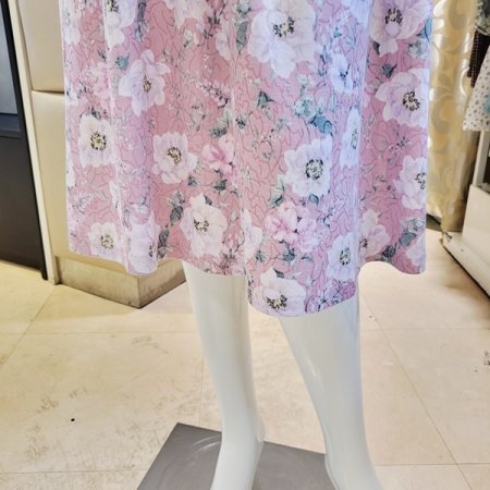 화사한 꽃프린트 모달폴리 원피스홈웨어