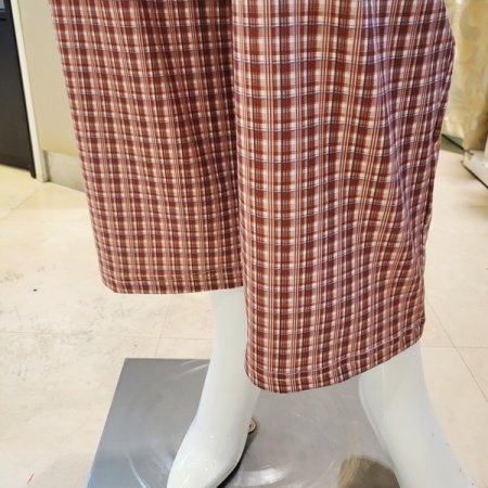 포근 코트나기모체크 여성홈웨어바지