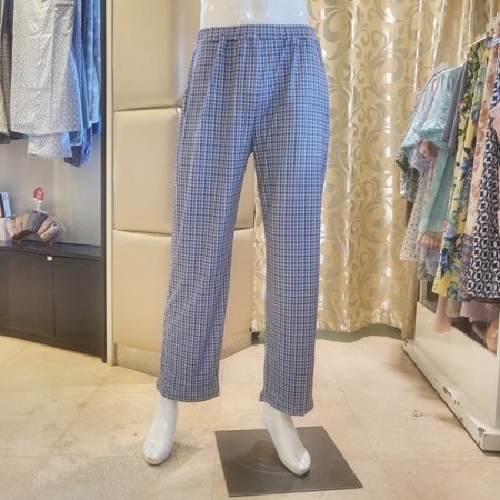 포근 코트나기모체크 남성홈웨어바지