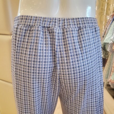 포근 코트나기모체크 남성홈웨어바지