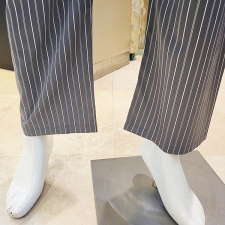 심플 스트라이프 실크필 남성잠옷세트