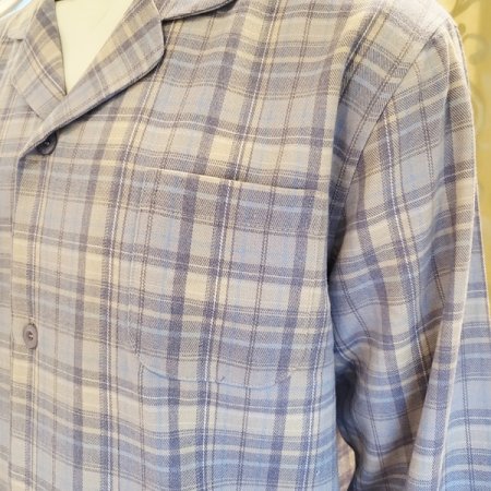 커플 긴팔긴바지 체크 잠옷세트