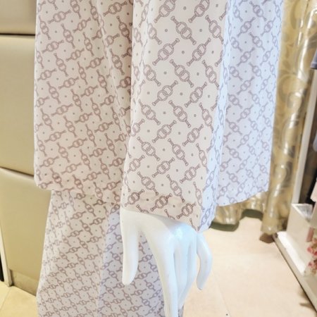 고급 초경량 체인나염 여성파자마