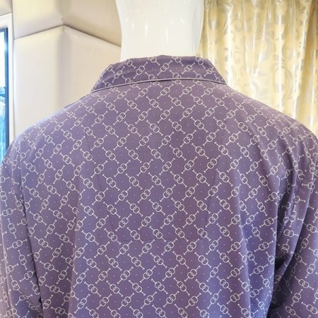 고급 초경량 체인나염 남성파자마