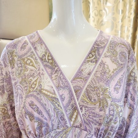 페이즐리 몰드컵 원피스 홈웨어