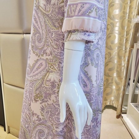 페이즐리 몰드컵 원피스 홈웨어