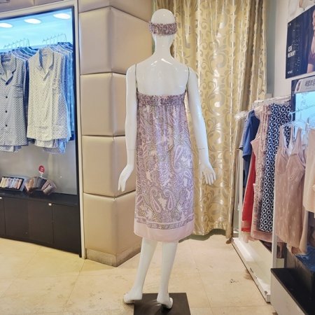 페이즐리나염 여성 골프가운