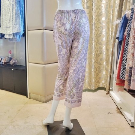 여성 페이즐리나염 홈웨어바지