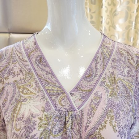 여성 페이즐리나염 홈웨어 상하세트