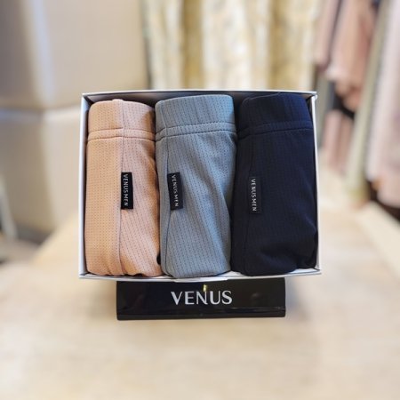 자카드스판 노라인 남자드로즈 3종세트