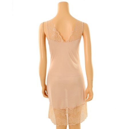 어깨 런닝형 레이스 풀슬립