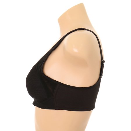 노와이어몰드 스포츠브라 BK