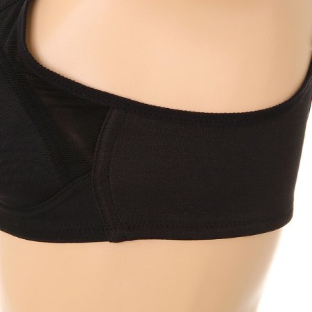 C컵 노와이어몰드 스포츠브라 BK