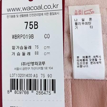 CD컵 더블스페이서 몰드보정브라 CO