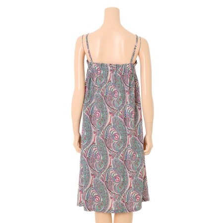 인견 페이즐리 골프가운