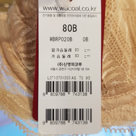 E컵 세미보정 풀컵브라 OB