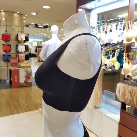 제로라인 더블본딩 브라팬티 BK