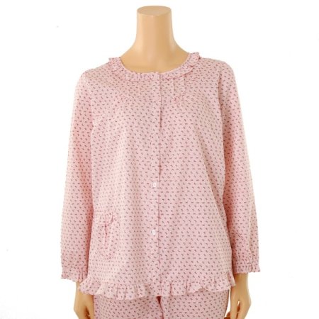 포켓 리본프린트 여성잠옷 RD