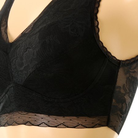 쟈가드문양 브라렛 BK