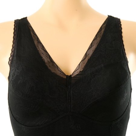 쟈가드 문양 컵란쥬팬티 세트 BK