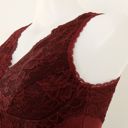 레이스 면스판 컵란쥬