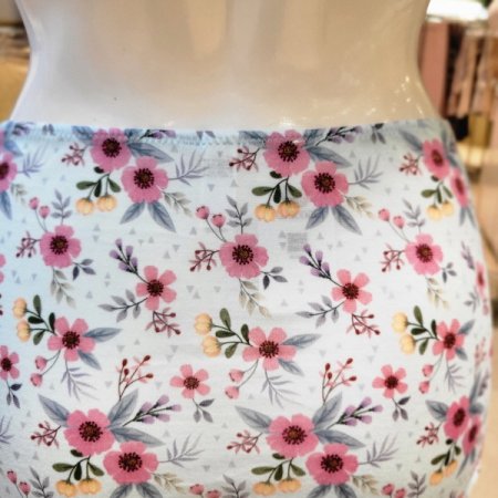 면50수 꽃프린트 팬티 BU