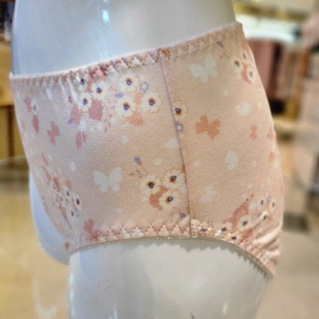 잔꽃 프린트 면팬티 LB