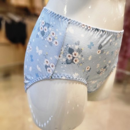 잔꽃 프린트 면팬티 BU