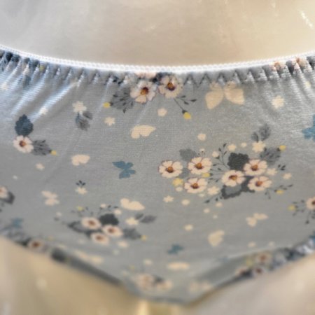 잔꽃 프린트 면팬티 BU