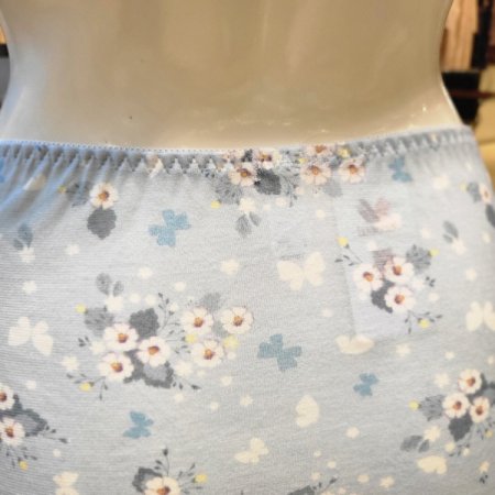 잔꽃 프린트 면팬티 BU