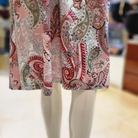 폴리 페이즐리나염 골프가운