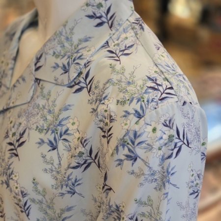 샤무즈 쉬폰 꽃나염 남성잠옷