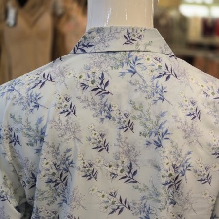 샤무즈 쉬폰 꽃나염 커플잠옷