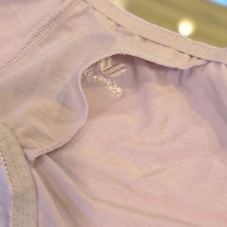 인견 로고자수 팬티CO