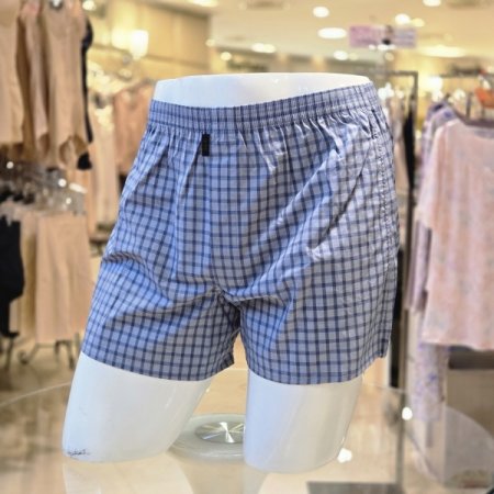 200수 멜란체크 트렁크BU